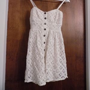 juniors lace sun dress